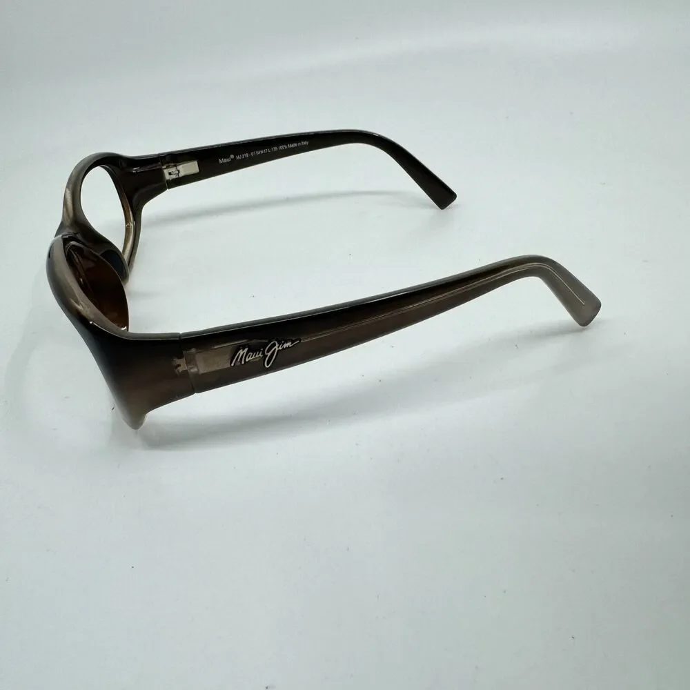 Maui Jim Punchbowl Sunglasses‎ MJ 219-01 Chocolate Fade Frames 54-17-135 H11555